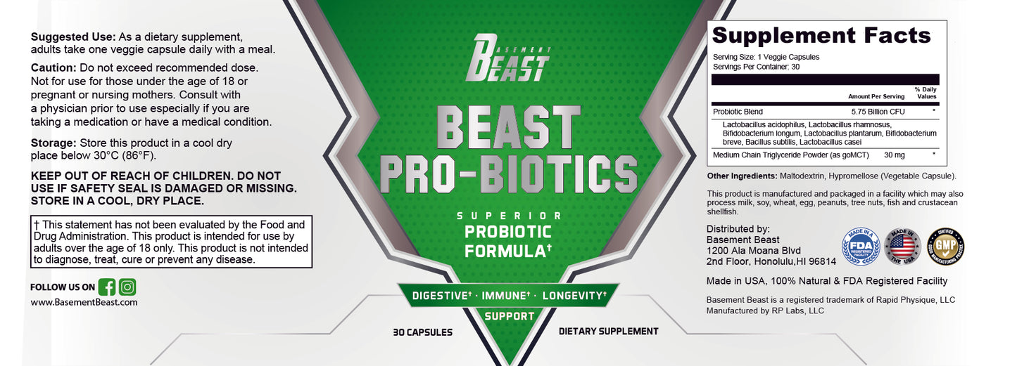 Beast Pro-Biotics